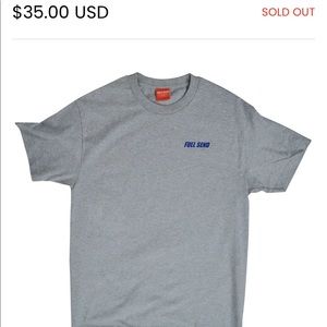 Full Send Grey Tee